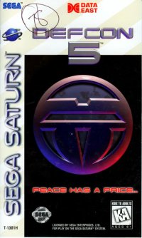 Defcon 5 Sega Saturn  box art